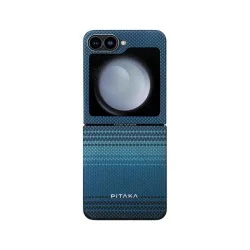 Cover Samsung Z Flip 6 Slim Case Pitaka - Blue